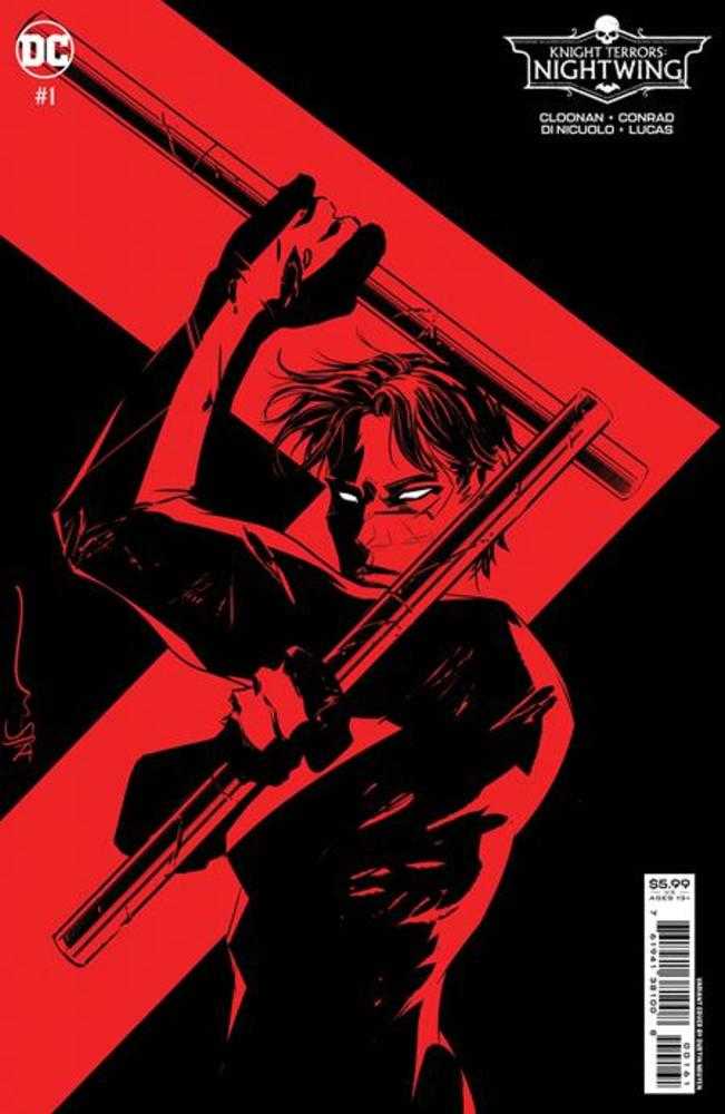 Knight Terrors Nightwing #1 (Of 2) Cover D Dustin Nguyen Midnight Card Stock Variant - Walt's Comic Shop