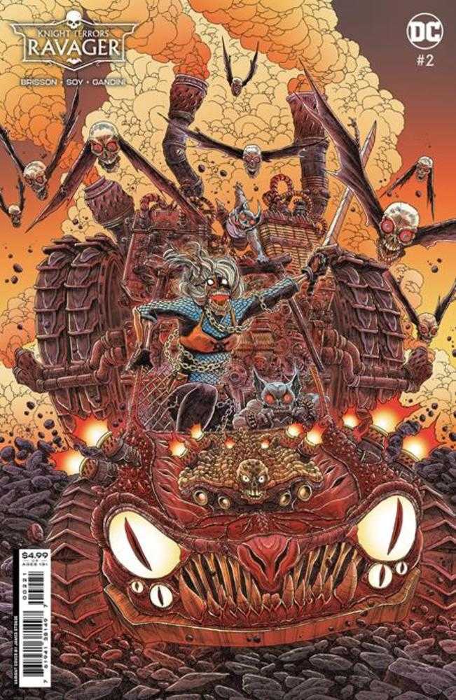 Knight Terrors Ravager #2 (Of 2) Cover B James Stokoe Card Stock Variant - Walt's Comic Shop