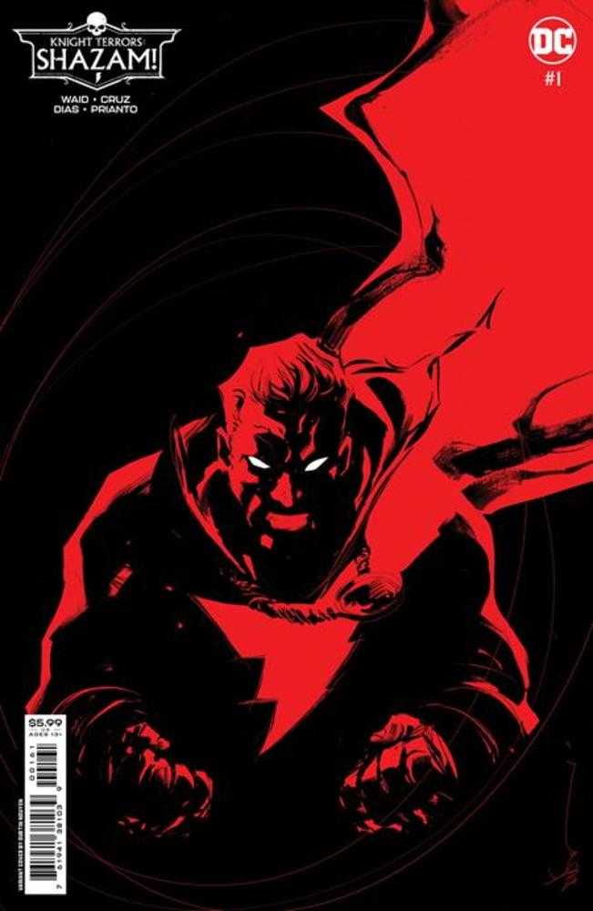 Knight Terrors Shazam #1 (Of 2) Cover D Dustin Nguyen Midnight Card Stock Variant - Walt's Comic Shop