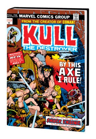 Kull Destroyer Original Marvel Years Omnibus HC Ploog DM Variant Cover - Walt's Comic Shop