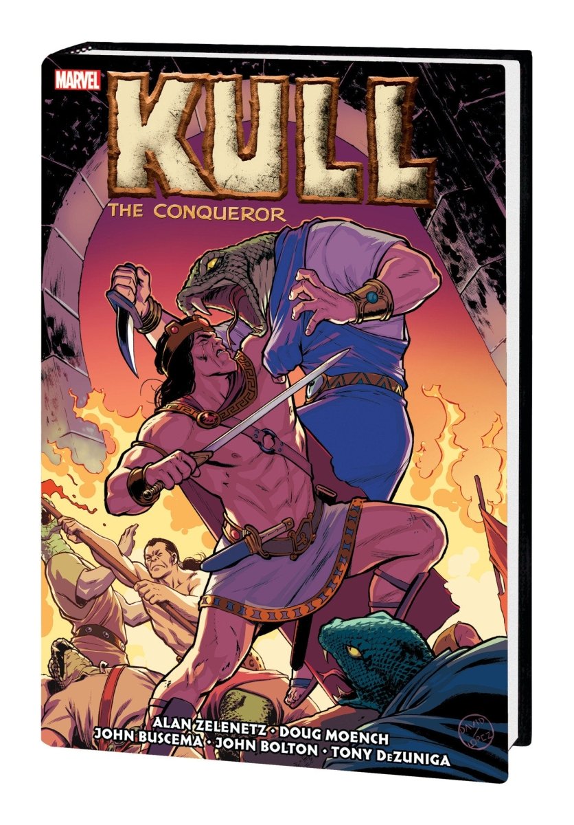 Kull The Conqueror: The Original Marvel Years Omnibus HC Lopez Cover - Walt's Comic Shop