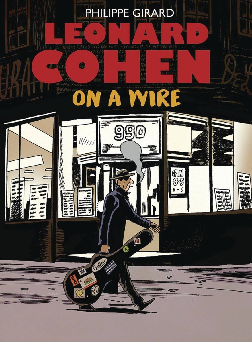 Leonard Cohen On A Wire HC - Walt's Comic Shop