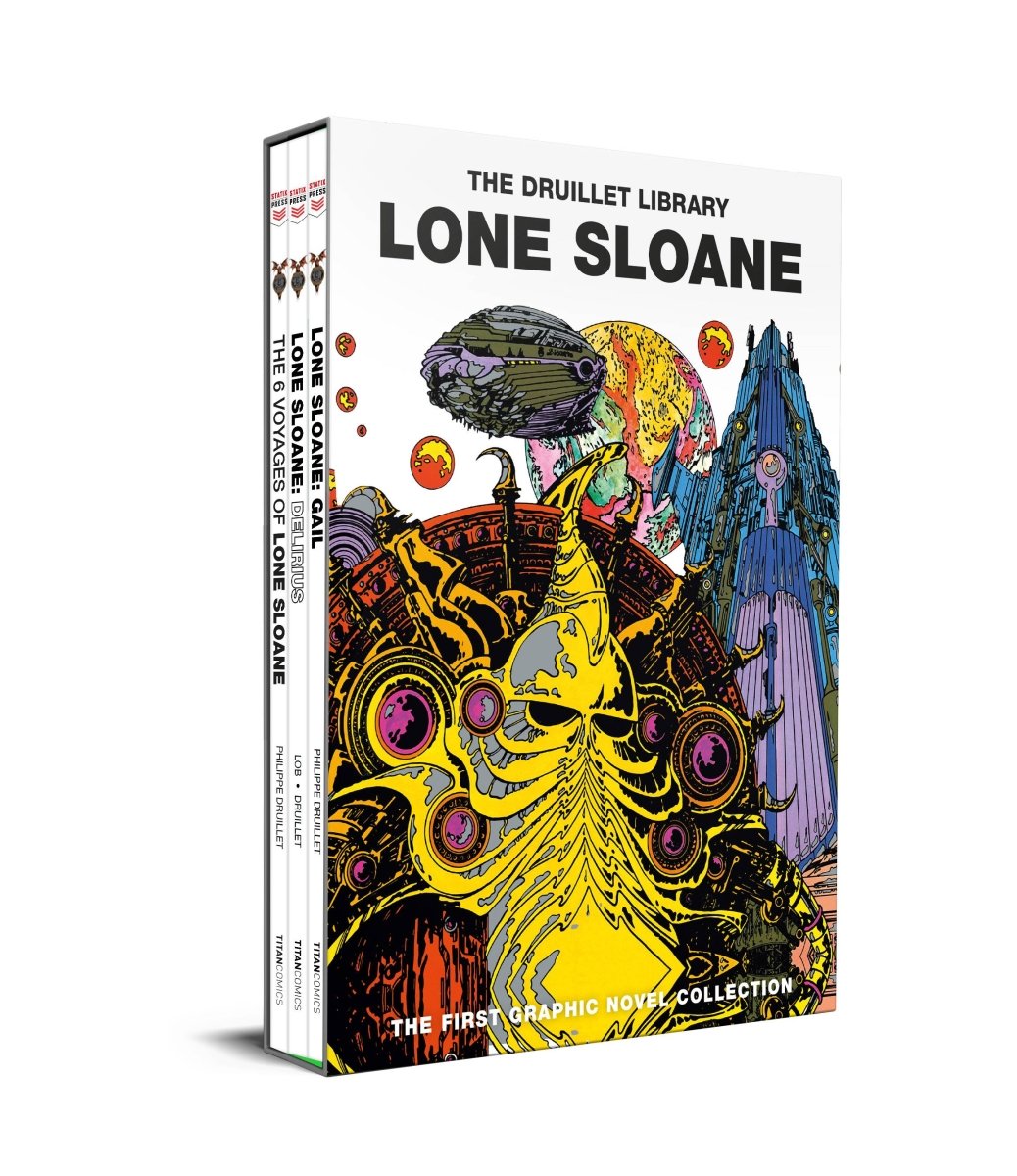 Lone Sloane BY Phillipe Druillet Box Set HC - Walt's Comic Shop