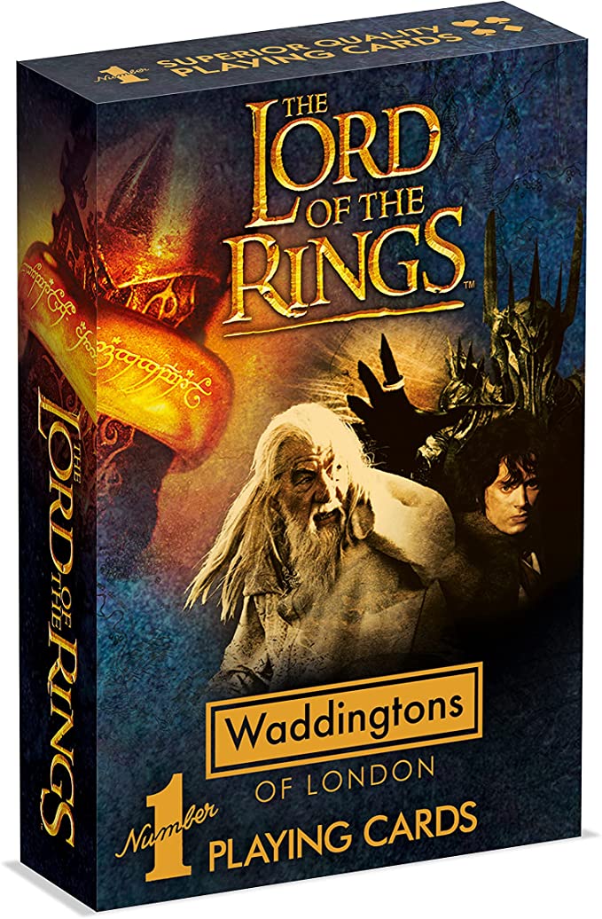 Lord Of The Rings Playing Cards - Walt's Comic Shop
