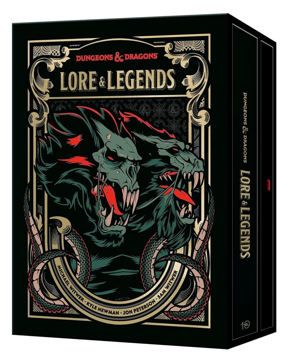 Lore & Legends: A Visual Celebration Of The Fifth Edition Of The World's Greatest Roleplaying Game (Dungeons & Dragons) [Special Edition, Boxed Book & Ephemera Set] - Walt's Comic Shop