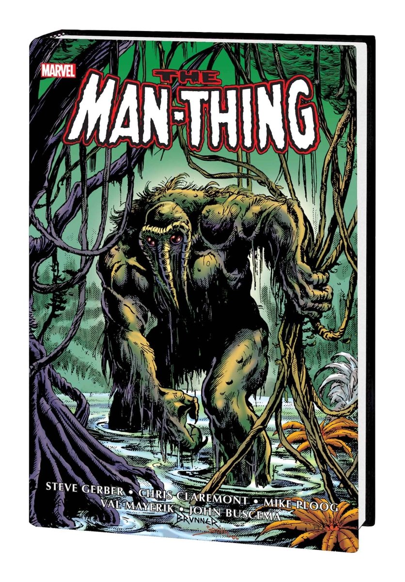 Man-Thing Omnibus HC Brunner DM Variant New Printing - Walt's Comic Shop