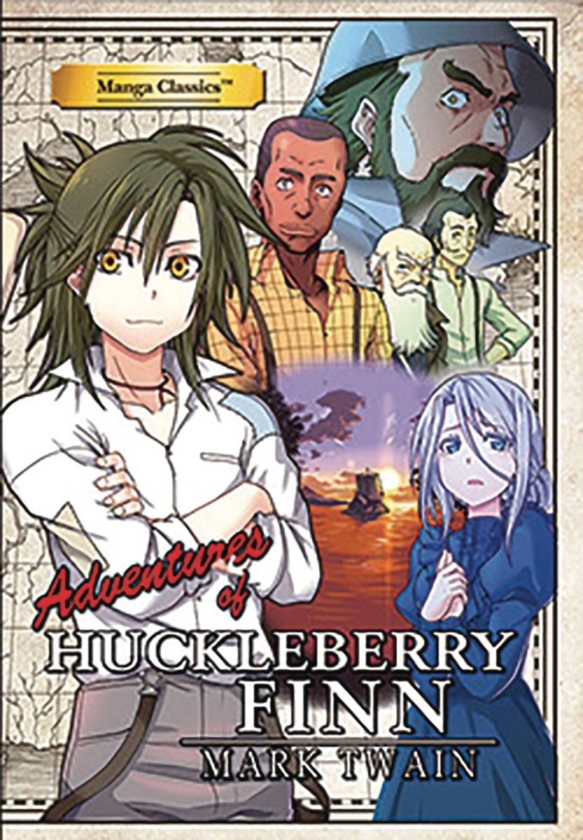 Manga Classics Adventures Of Huckleberry Finn GN - Walt's Comic Shop