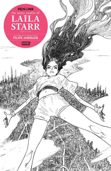 Many Deaths Of Laila Starr Pen & Ink #1 Cover A Andrade - Walt's