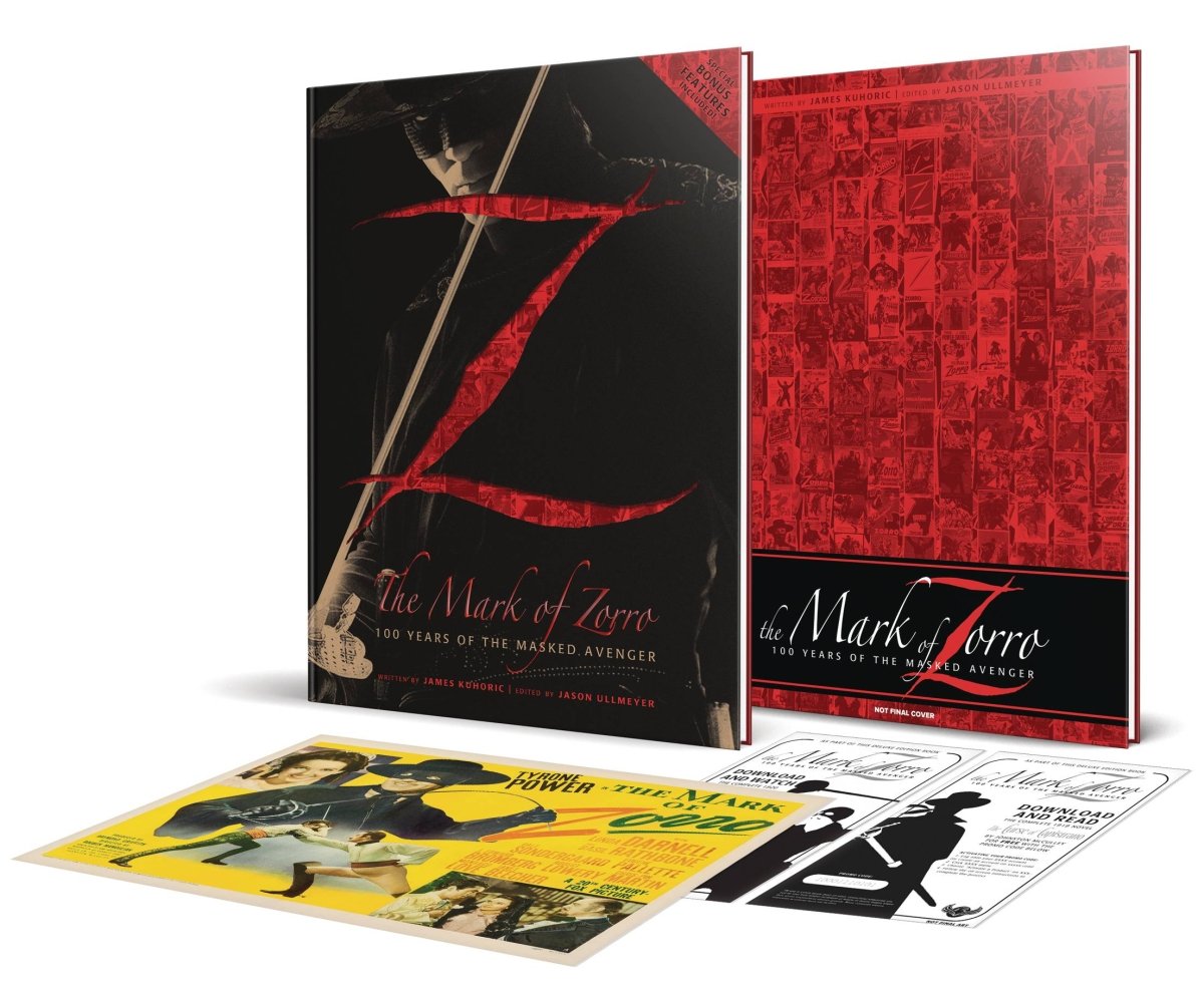 Mark Of Zorro 100 Years Of Masked Avenger Art Deluxe Edition HC - Walt's Comic Shop