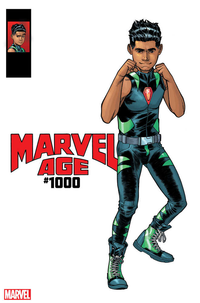 Marvel Age #1000 Javier Garron Marvel Icon Variant - Walt's Comic Shop