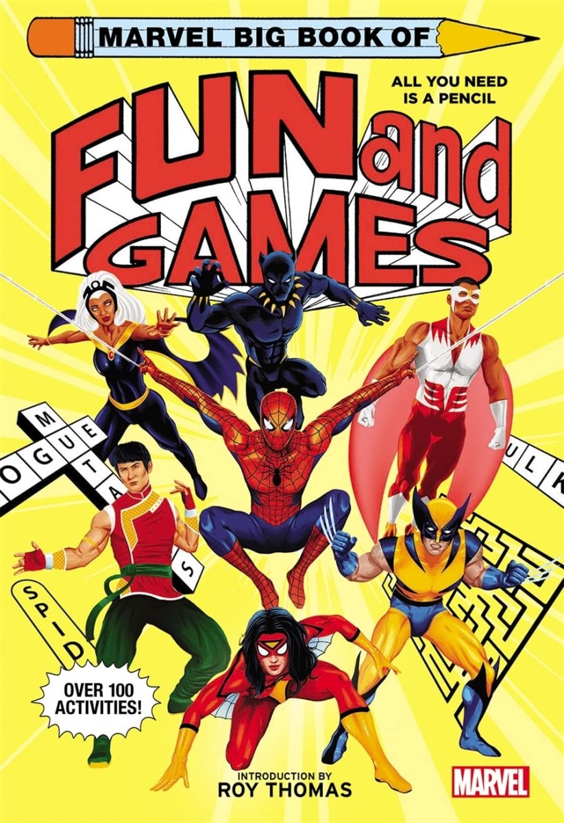 Marvel Big Book Of Fun And Games SC - Walt's Comic Shop