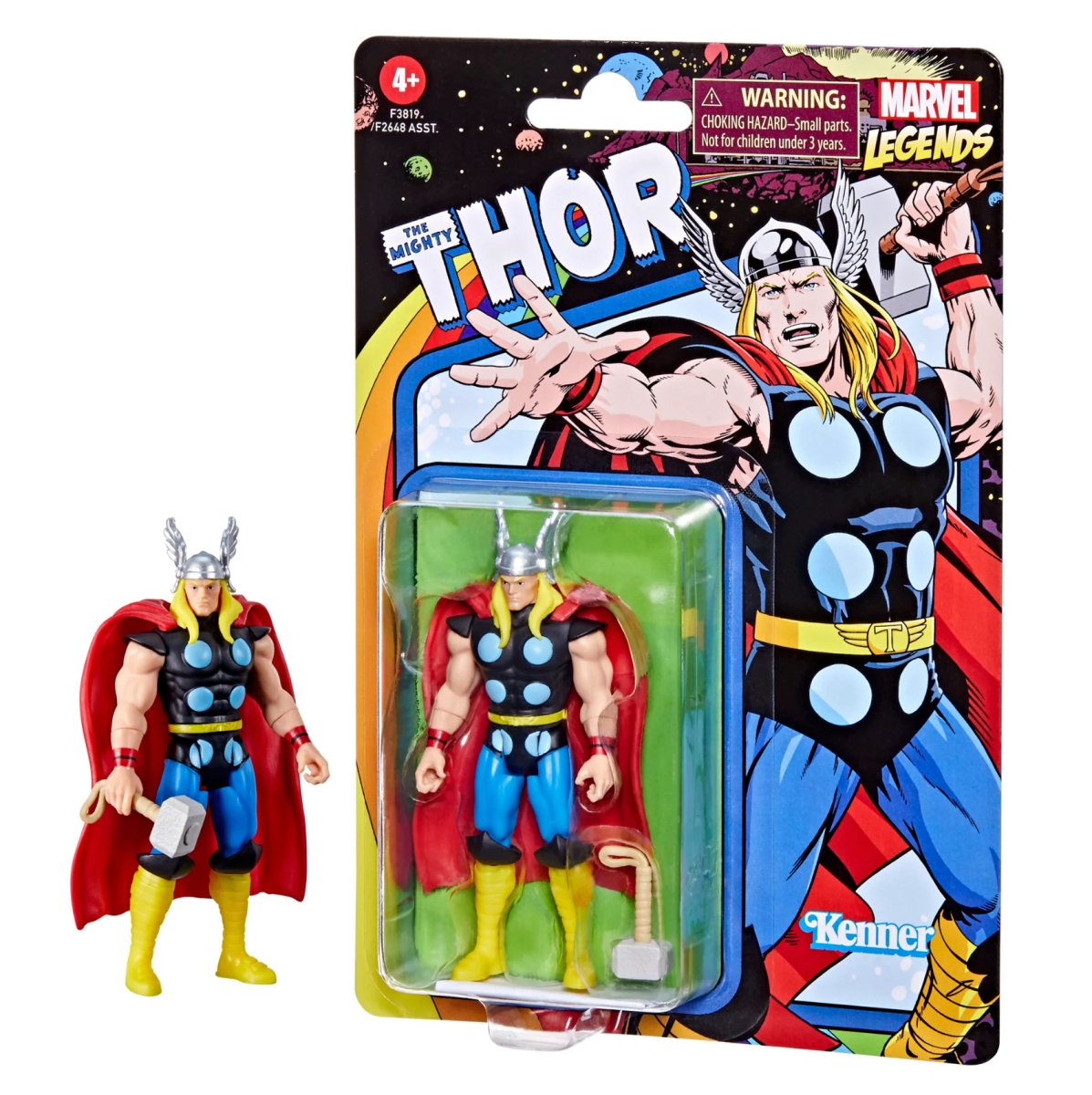 Marvel Legends Retro 3.75in Thor Action Figure - Walt's Comic Shop