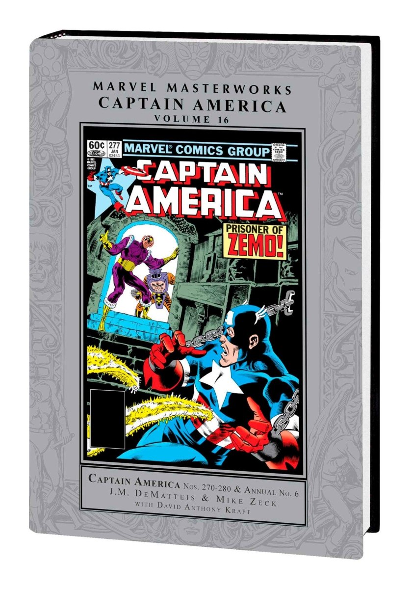 Marvel Masterworks: Captain America Vol. 16 HC *PRE-ORDER* - Walt's Comic Shop