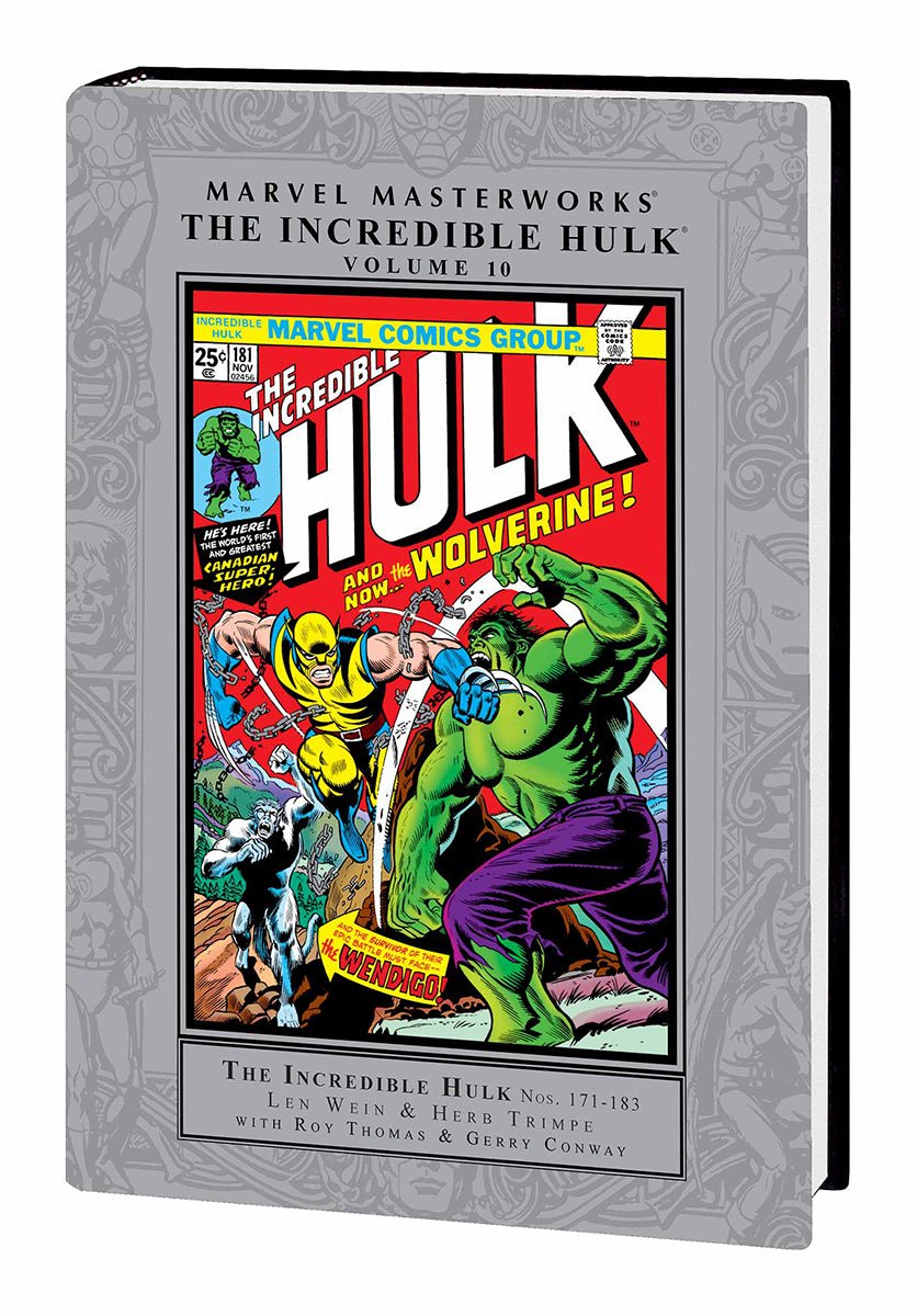 Marvel Masterworks: Incredible Hulk HC Vol 10 *OOP* - Walt's Comic Shop