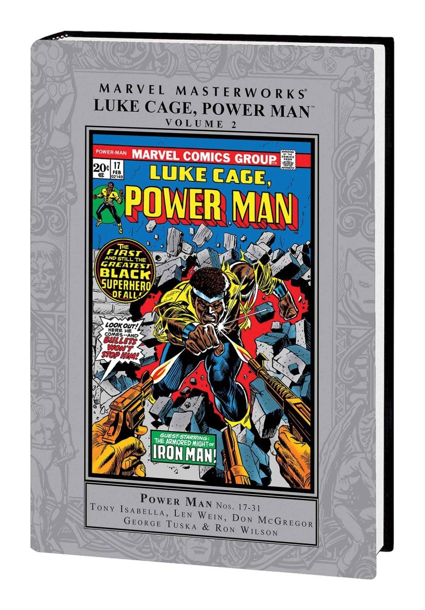 Marvel Masterworks: Luke Cage Power Man HC VOL 02 *OOP* - Walt's Comic Shop