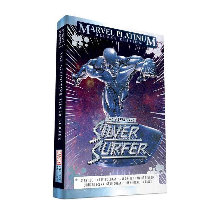 Marvel Platinum Edition: The Definitive Silver Surfer HC - Walt's Comic Shop