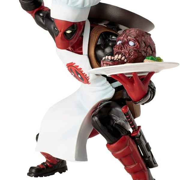 【値下げ中】ARTFX+ クッキング デッドプール 1/10 Marvel Universe Cooking Deadpool ARTFX+ Statue - Walt's Comic Shop