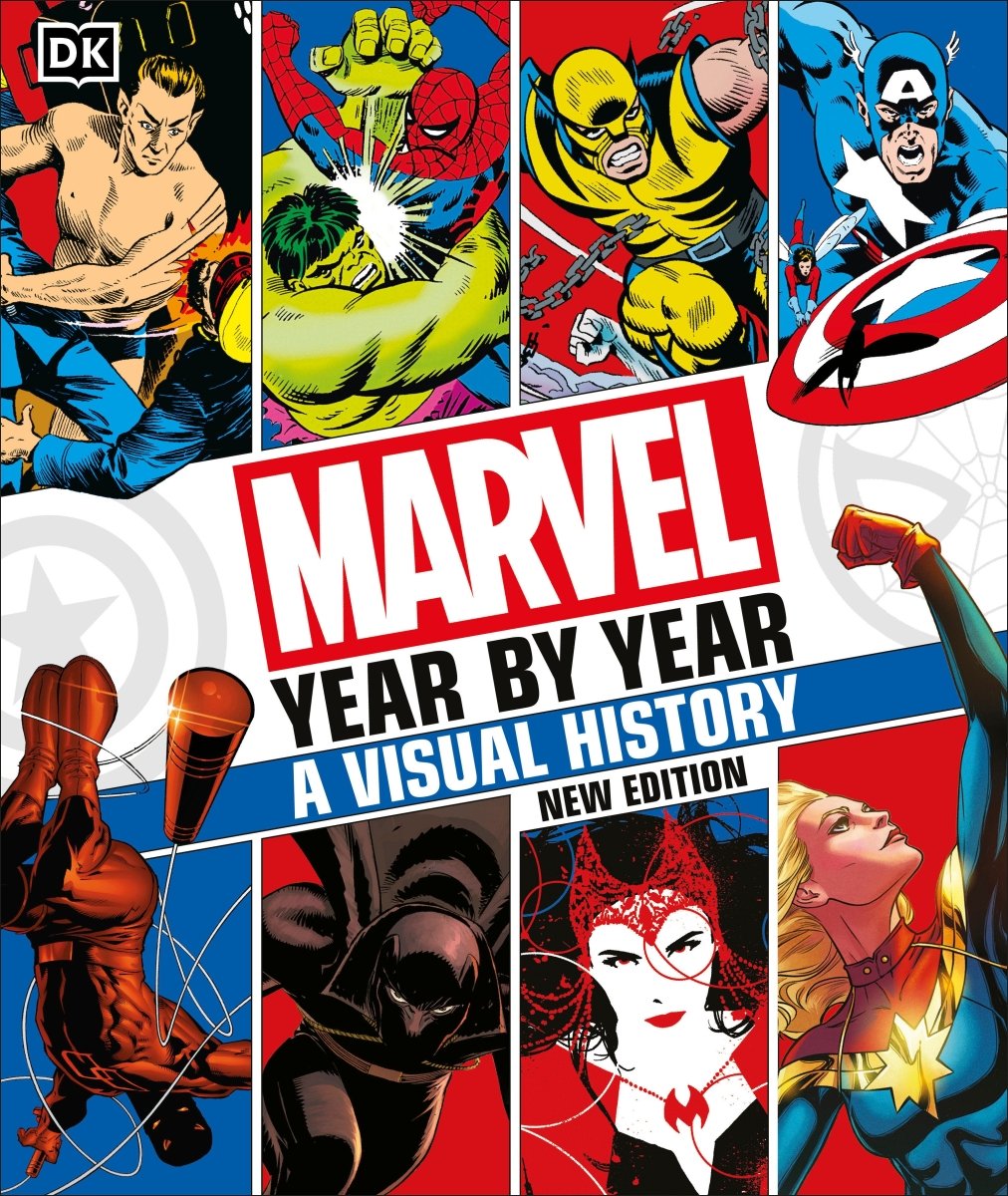 Marvel Year By Year A Visual History New Edition Coffetable HC - Walt's Comic Shop