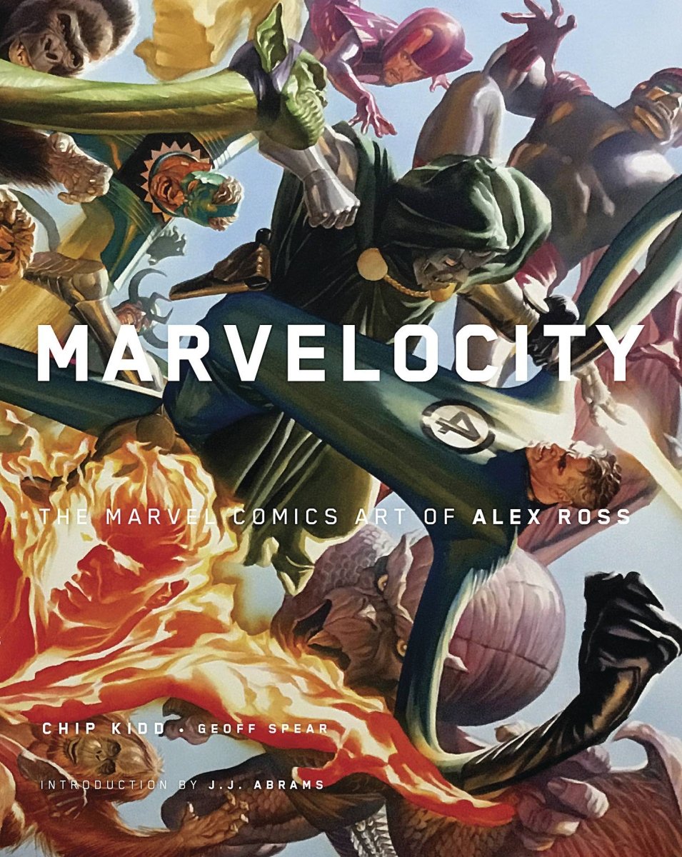 Marvelocity Marvel Art Alex Ross HC Ross Exclusive - Walt's Comic Shop