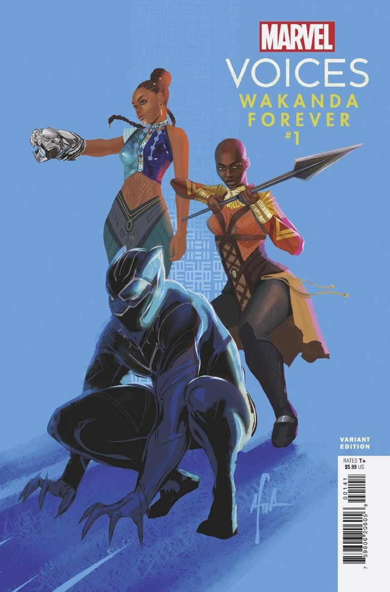 Marvels Voices Wakanda Forever #1 Richardson Var - Walt's Comic Shop