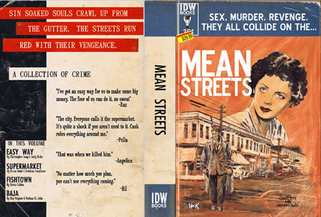 Mean Streets Crime Anthology GN TP *OOP* - Walt's Comic Shop