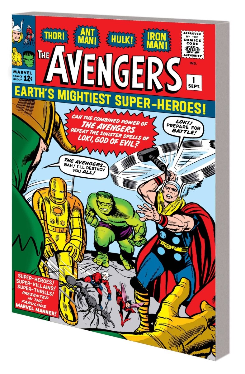 Mighty Marvel Masterworks: The Avengers Vol. 1 - The Coming of the Avengers TP DM Var Cover *OOP* - Walt's Comic Shop