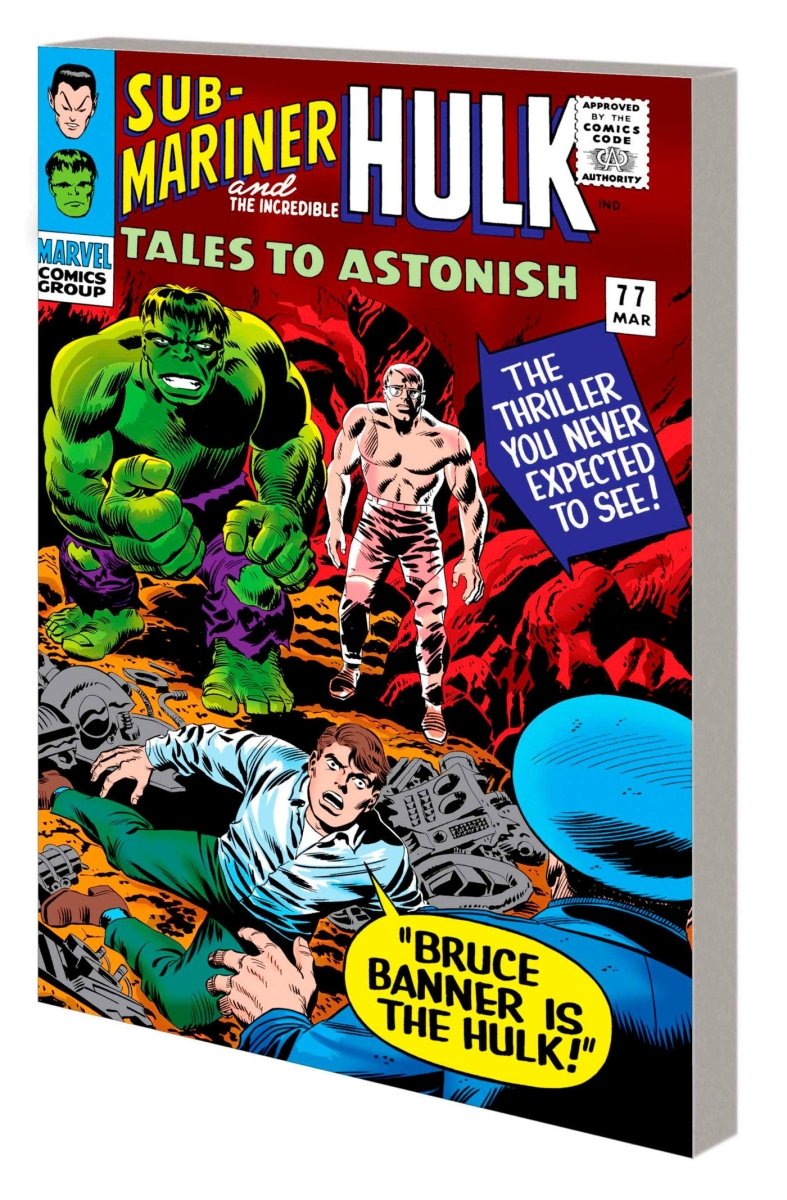 Mighty Marvel Masterworks: The Incredible Hulk Vol. 3 - Less Than Monster, More Than Man TP [DM Only] - Walt's Comic Shop