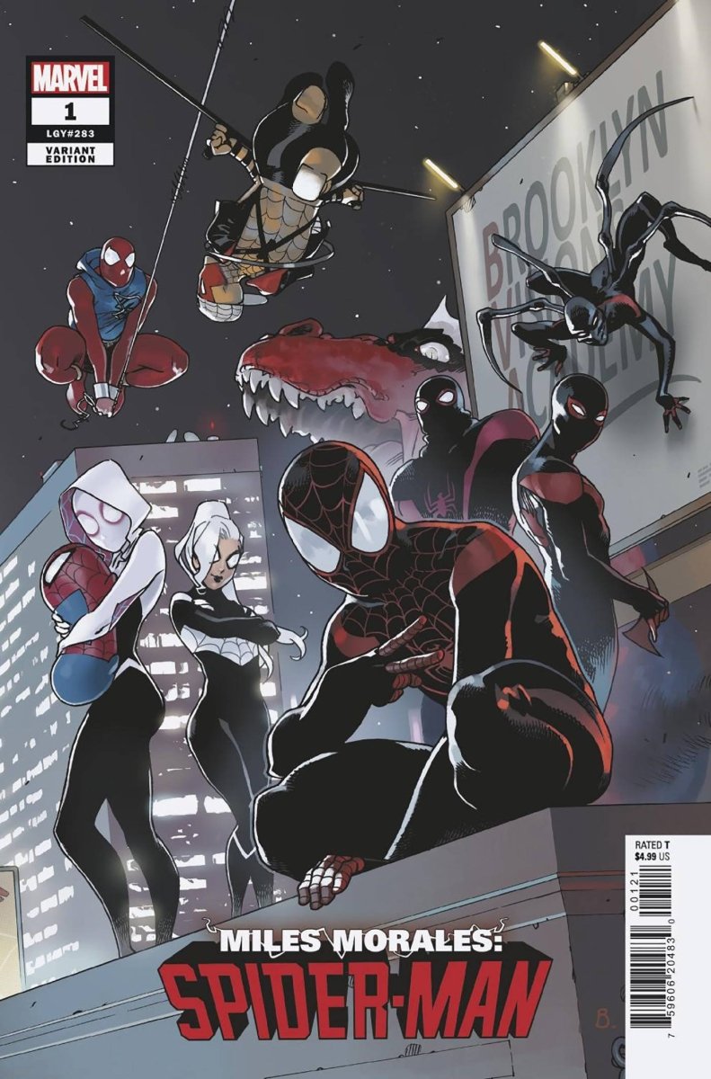 Miles Morales Spider-Man #1 Bengal Connecting Var - Walt's Comic Shop