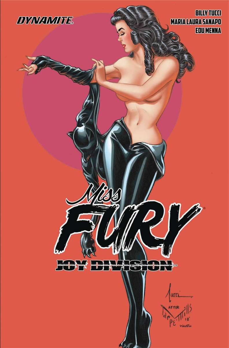 Miss Fury Joy Division Homage Risque Edition TP - Walt's Comic Shop