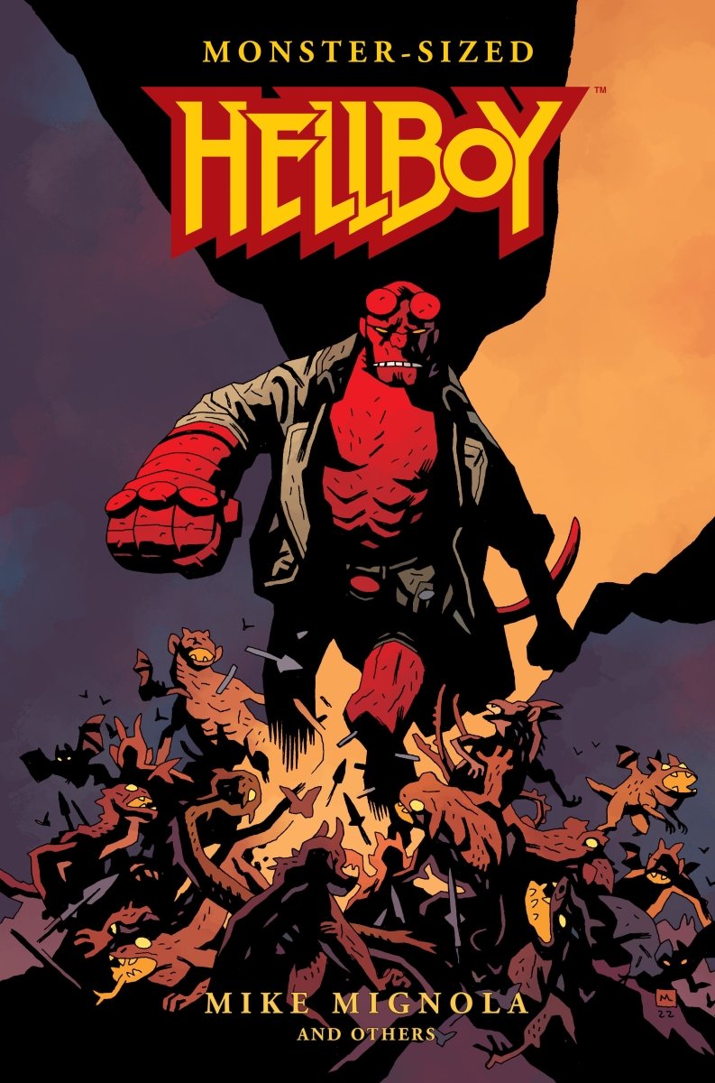 Monster-Sized Hellboy HC *OOP* - Walt's Comic Shop