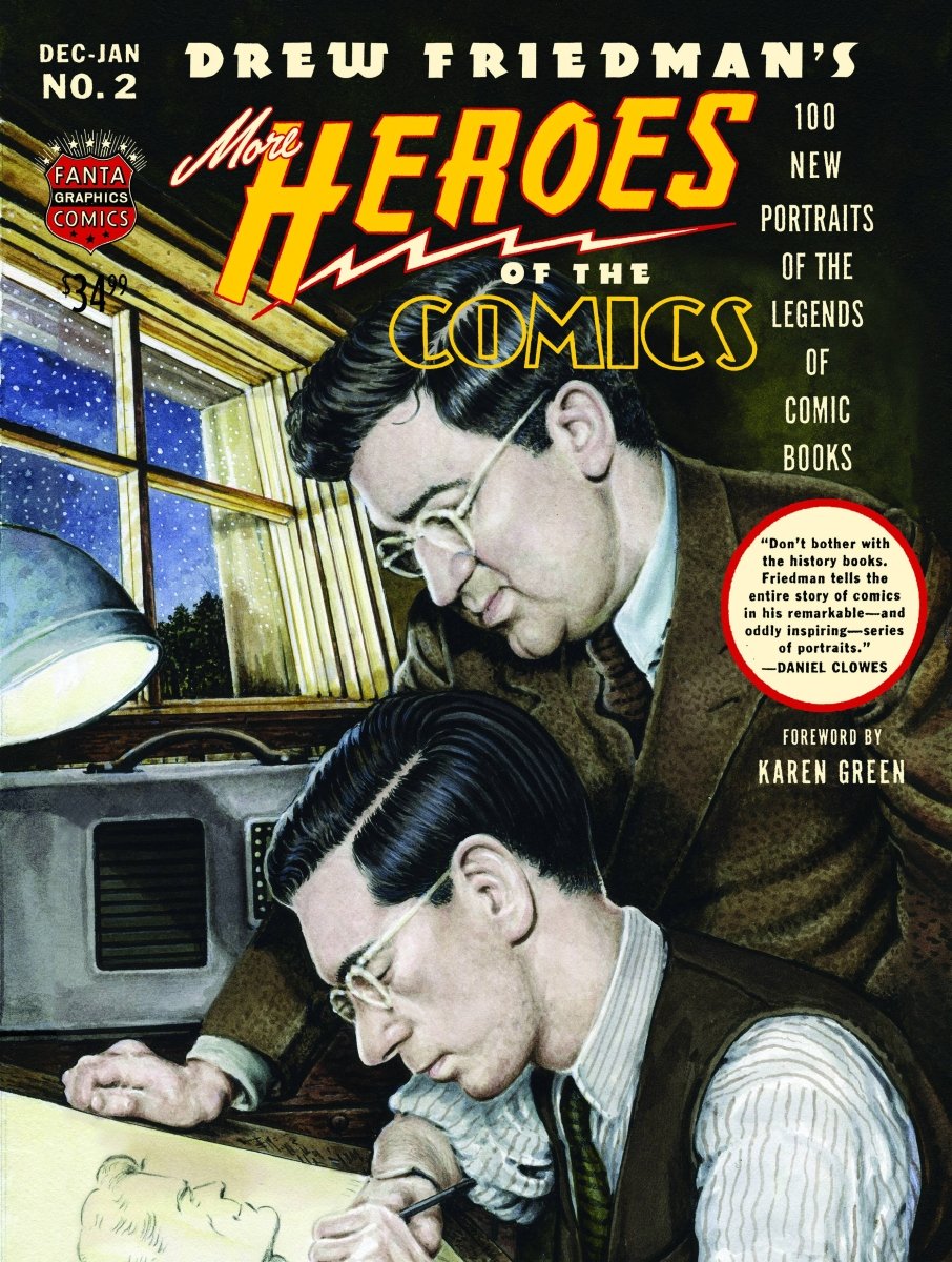 More Heroes Of Comics HC Portraits Pioneering Legends - Walt's Comic Shop