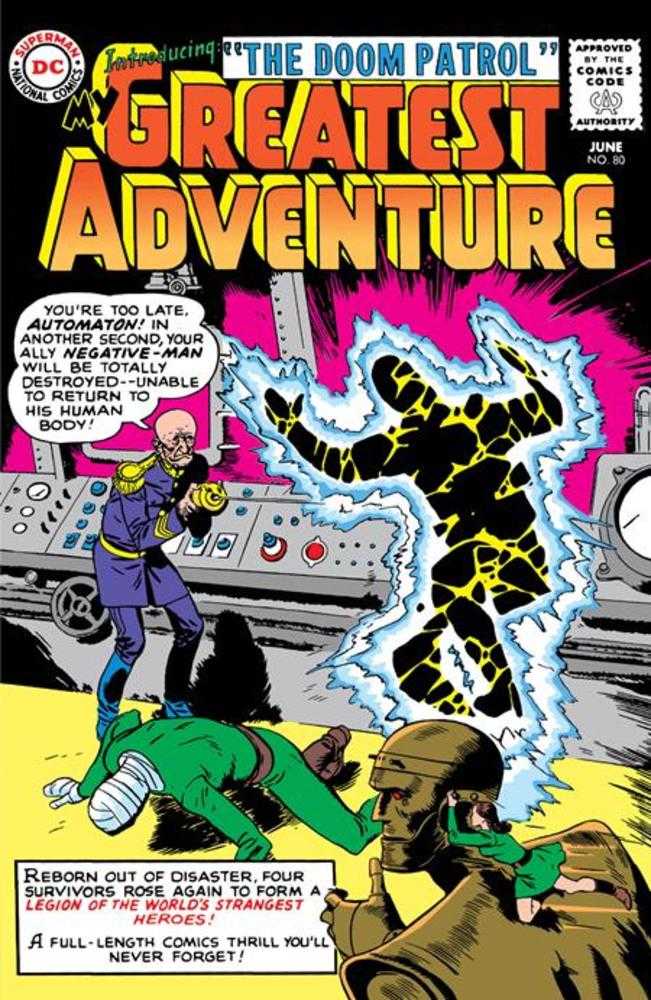 My Greatest Adventure #80 Facsimile Edition Cover B Bruno Premiani Foil Variant - Walt's Comic Shop