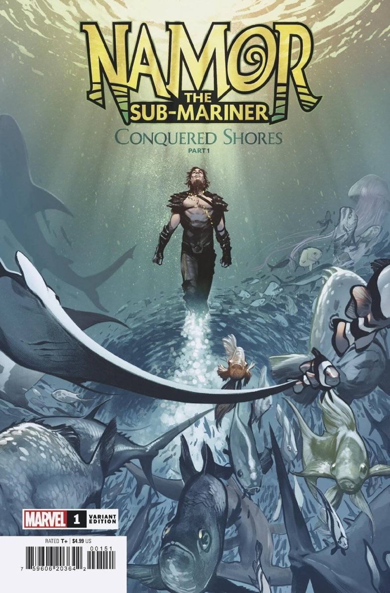 Namor Sub-Mariner Conquered Shores #1 (Of 5) Larraz Variant - Walt's Comic Shop