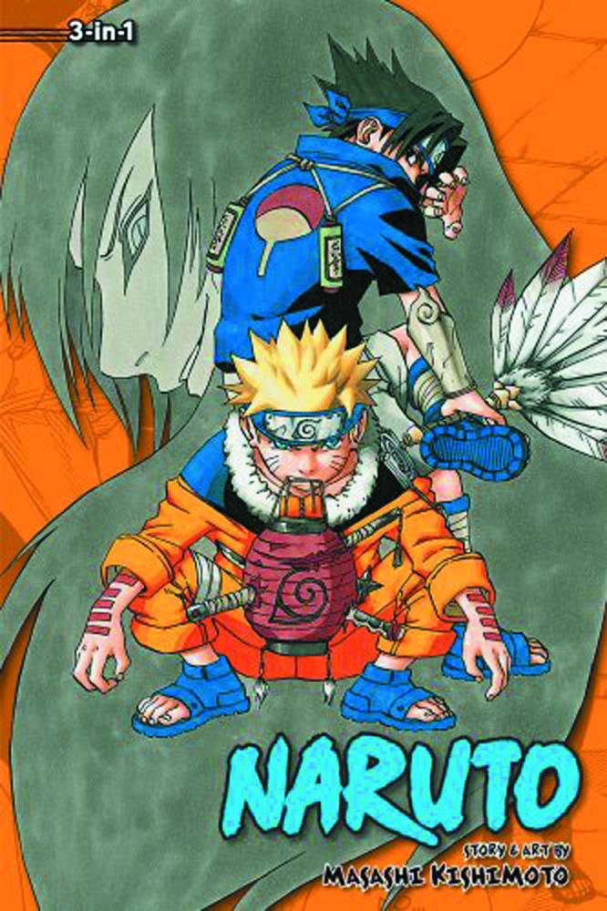 Naruto 3-In-1 Edition Vol 03 - Walt's Comic Shop