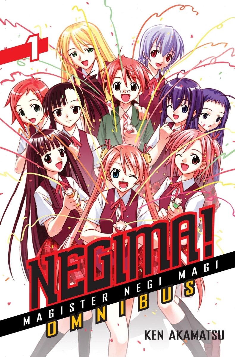 Negima! Omnibus GN Vol 1 *DAMAGED* - Walt's Comic Shop