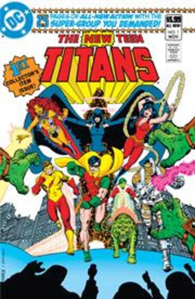 New Teen Titans #1 Facsimile Edition Cover B George Perez & Dick Giordano Foil Variant - Walt's Comic Shop