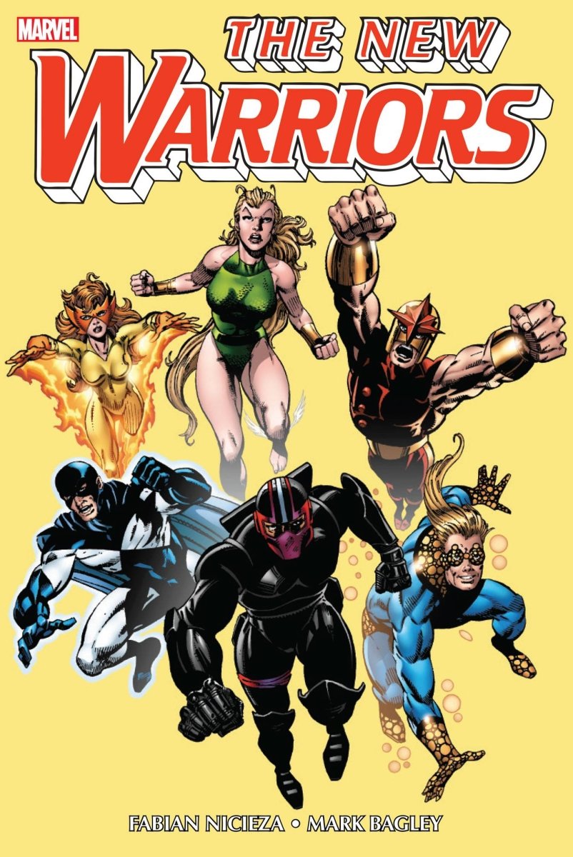 New Warriors Classic Omnibus Vol. 1 HC Bagley DM Variant New Ptg 2021 - Walt's Comic Shop