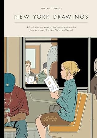 New York Drawings by Adrian Tomine HC - Walt's Comic Shop