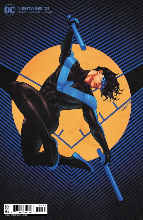 Nightwing #101 Cvr C Jamal Campbell Card Stock Variant - Walt's Comic Shop
