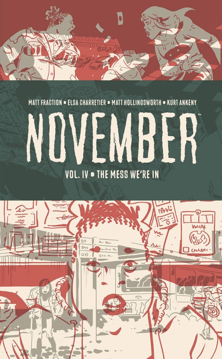 November by Matt Fraction & Elsa Charretier Vol. 4 HC - Walt's Comic Shop