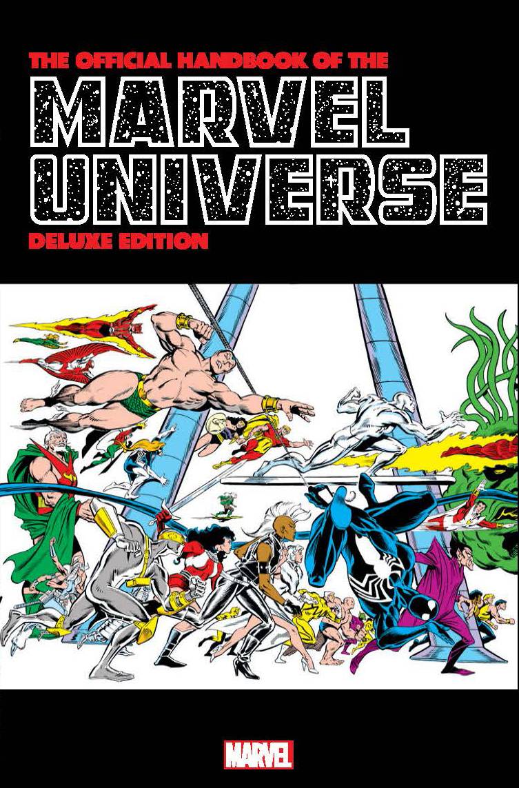 Official Handbook Marvel Universe Deluxe Edition Omnibus HC Frenz DM *OOP* *LAST COPY* - Walt's Comic Shop