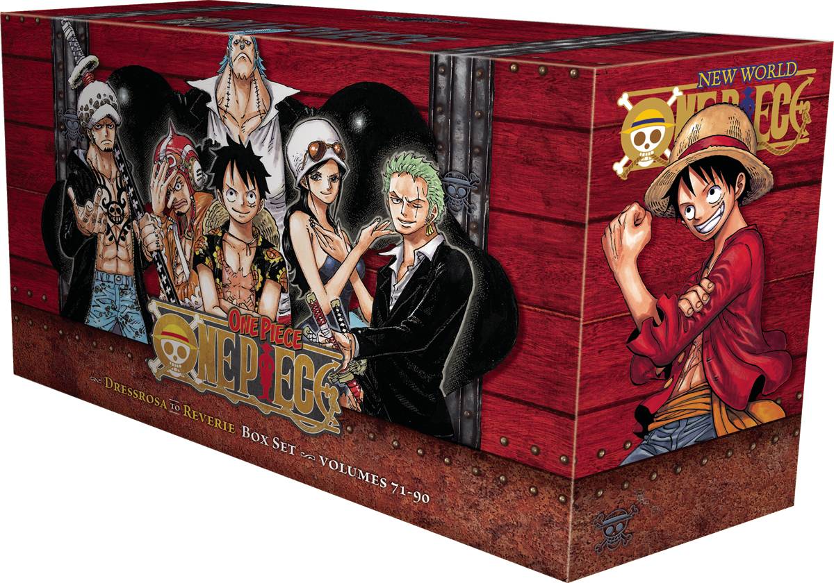 One Piece Box Set 4: Dressrosa To Reverie: Volumes 71-90 - Walt's Comic Shop