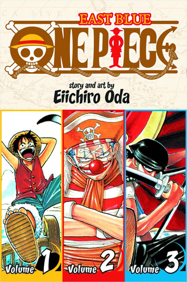 One Piece Collected TP Vol 1 2 & 3 East Blue - Walt's Comic Shop