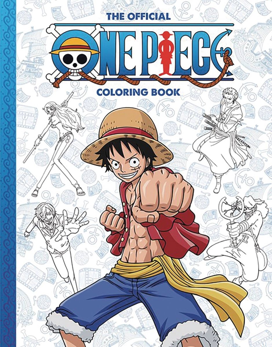 One Piece Official Coloring Book - Walt's Comic Shop