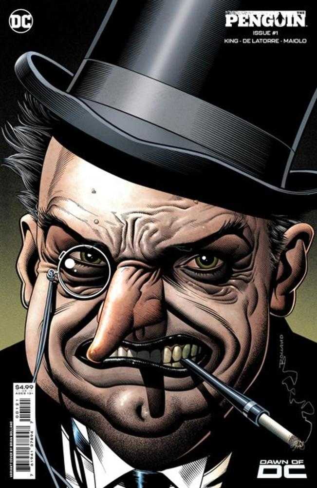 Penguin #1 Cover B Brian Bolland Card Stock Variant - Walt's Comic Shop