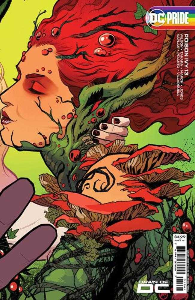 Poison Ivy #13 Cover D Claire Roe DC Pride Connecting Poison Ivy Card Stock Variant (1 Of 2) - Walt's Comic Shop