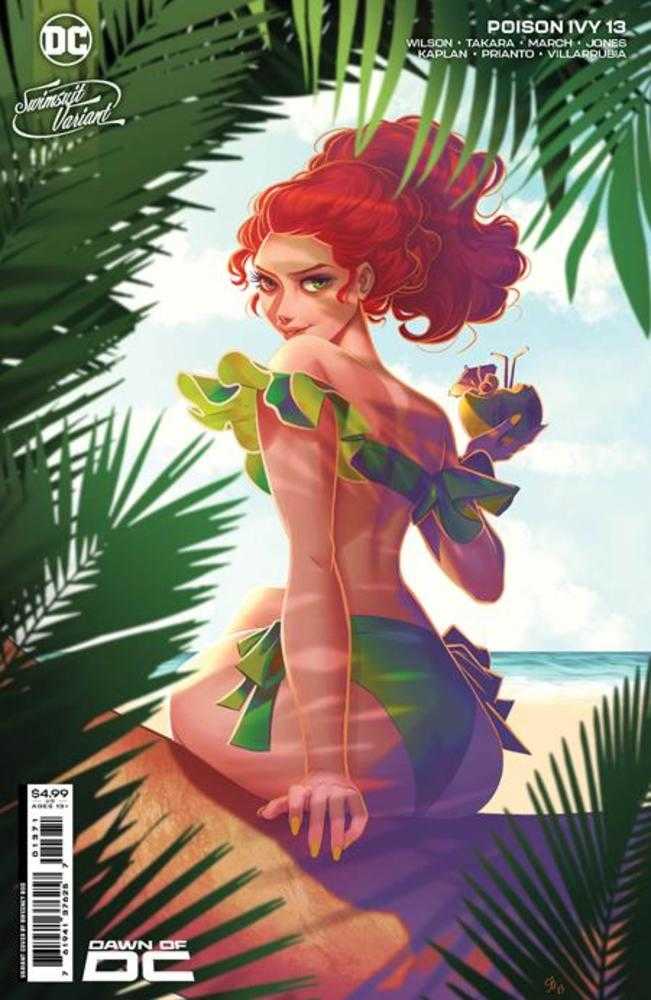 Poison Ivy #13 Cover E Sweeney Boo Swimsuit Card Stock Variant - Walt's Comic Shop