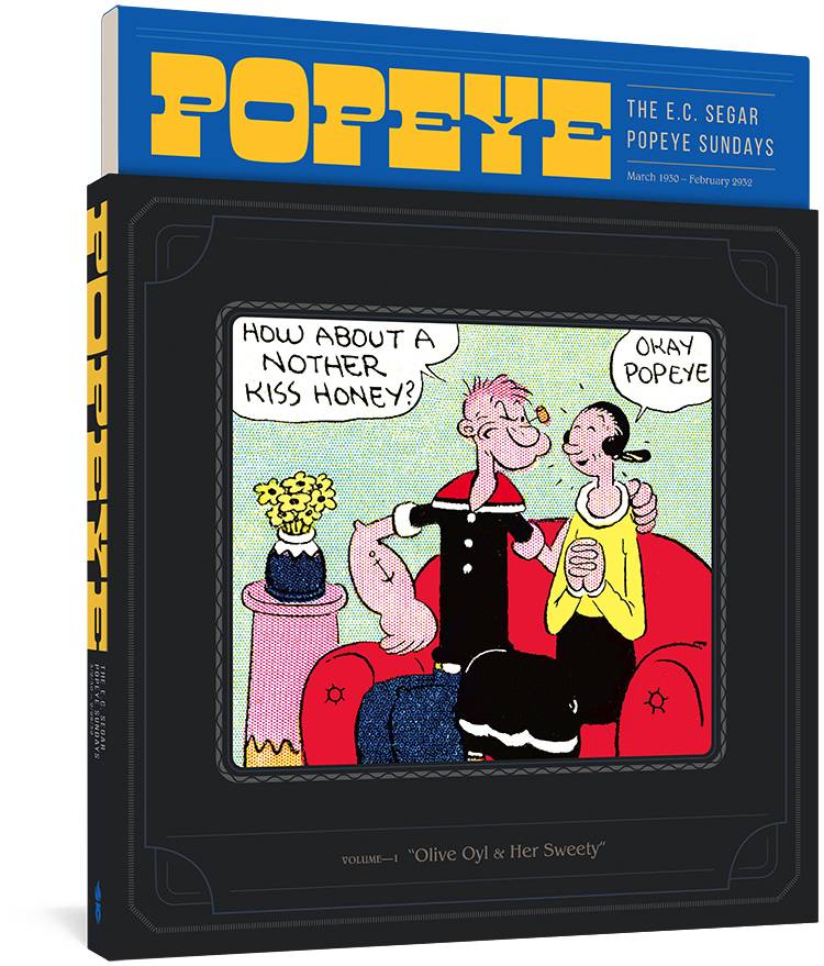Popeye Vol 01 Olive Oyl & Her Sweety (TP in HC slipcase) - Walt's Comic Shop