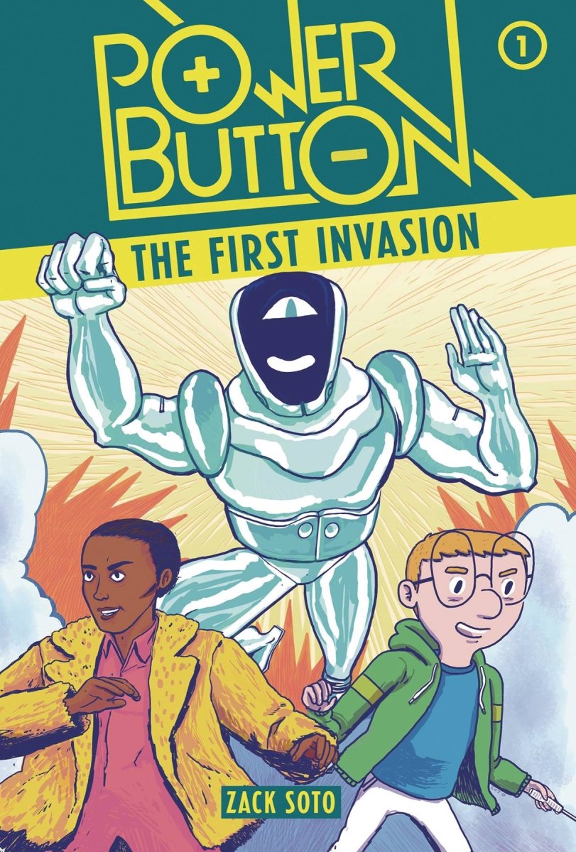 Power Button GN Vol 01 First Invasion - Walt's Comic Shop