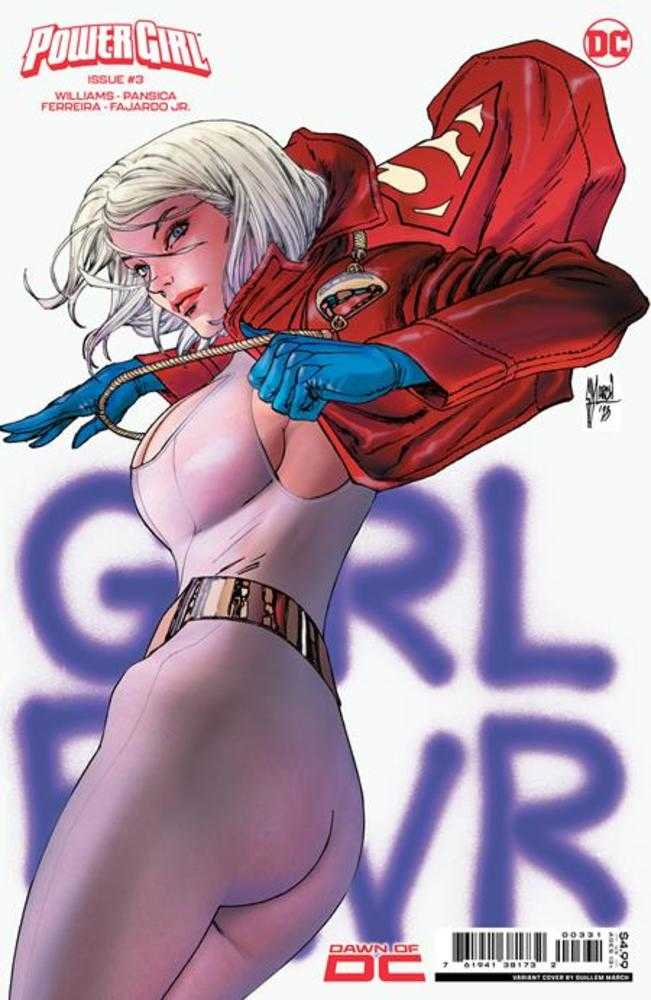 Power Girl #3 Cover C Guillem March Card Stock Variant - Walt's Comic Shop
